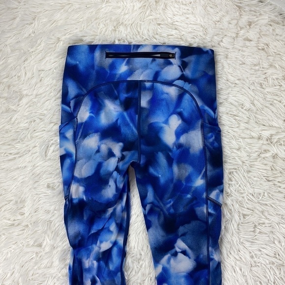 Lululemon Speed Up Tight 28" Blush Blossom Alpine White Midnight Navy - Picture 8 of 8